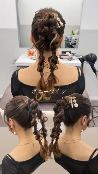 ロング 薄田 珠美のヘアスタイル