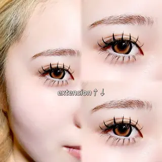 マツエク・マツパ mayu🎀 持続力評価◎のマツエク・マツパデザイン