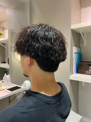 パーマ メンズ shoji༄ mikuのヘアスタイル