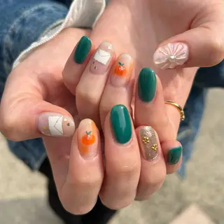 ネイル ショコラ 【hachi🌿】のネイルデザイン