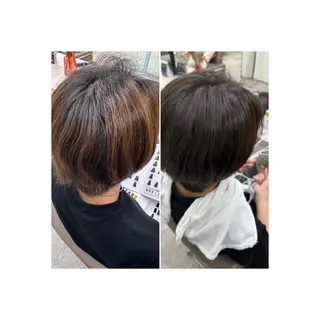 ショート release ✨金井栄花のヘアスタイル