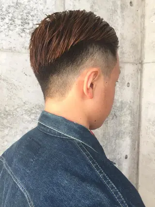 ショート メンズ 及川 光のヘアスタイル