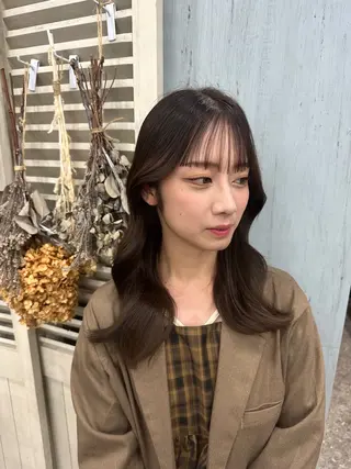 セミロング ヘアアレンジ 韓国メイクサロン YUKINA東京のその他イメージ