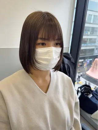 ミディアム 韓国ヘア🇰🇷 スズキのヘアスタイル