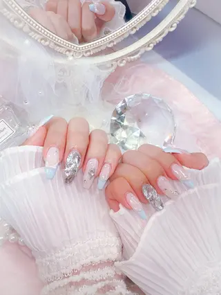 ネイル ワンホン、かわいい系 🎀ななみのネイルデザイン