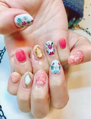 ネイル nailist cocoのネイルデザイン