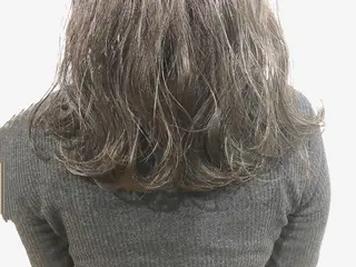 ミディアム カラー イメチェン☆丁寧接客 田中 優貴のヘアスタイル