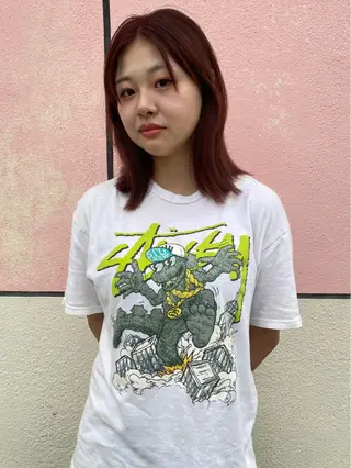 ミディアム カラー mai / linoah˚✧のヘアスタイル