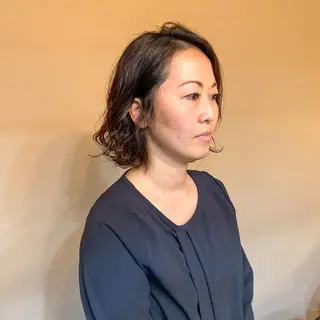 ミディアム tender KOZONOのヘアスタイル