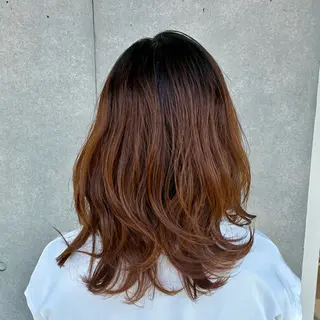 ロング 遠藤姫花 𝒂𝒔𝒉草加𓂃のヘアスタイル