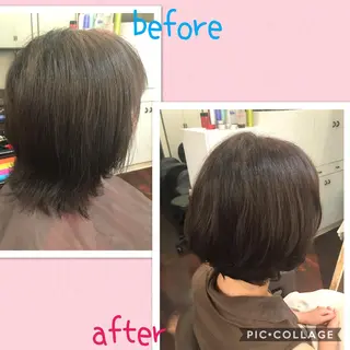 ショート カラー 藤本 麻衣のヘアスタイル