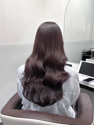 ロング カラー 矢野 晃平のヘアスタイル