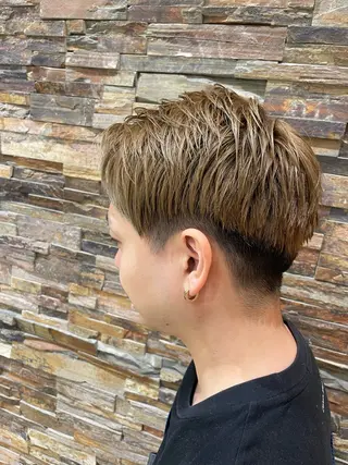 メンズ 岩尾 瑛斗のヘアスタイル