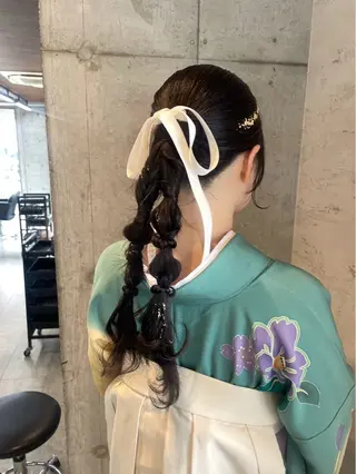 ロング ヘアアレンジ 美髪× ヘアセット✨Araiのヘアスタイル