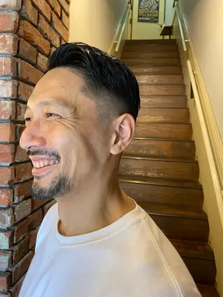 メンズ 高塩翔大 髪質改善のヘアスタイル