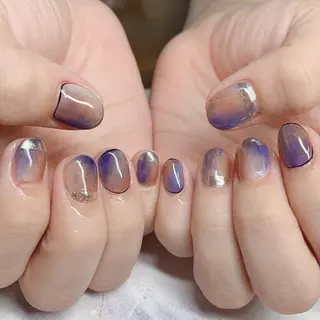 ショート .. momoko🕊のネイルデザイン
