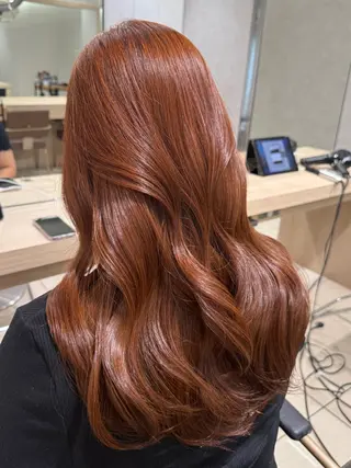 ロング 〖 韓国hair 〗 室岡　咲希のヘアスタイル