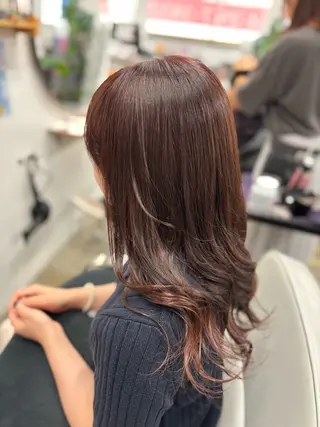 カラー アールグランデ あやのヘアスタイル