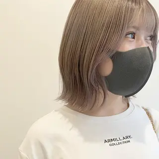ショート カラー MARU パーマ/レイヤーのヘアスタイル