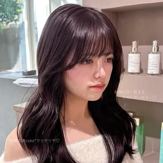 セミロング Unami 表参道　Mayukiのヘアスタイル