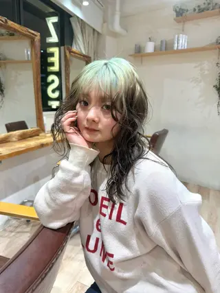 ロング カラー モテhair♡.* マツエク/さくら🍨のマツエク・マツパデザイン