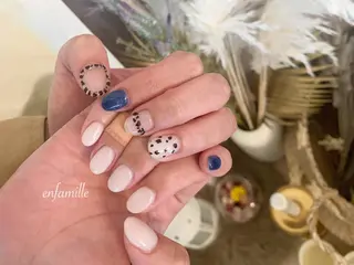 ネイル nail salon en familleのネイルデザイン