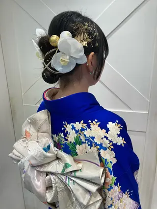 あやかショート 白髪ぼかしのヘアスタイル
