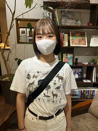 ショート 金田 夏野のヘアスタイル