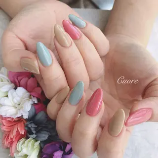 ネイル Cuore谷岡紗妃/ 宮崎台のネイルデザイン