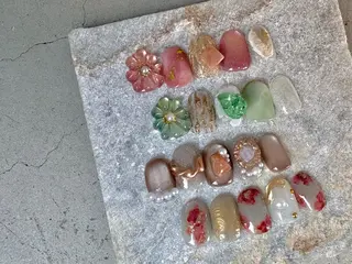 ネイル 亀戸8 HACHI スタッフのネイルデザイン