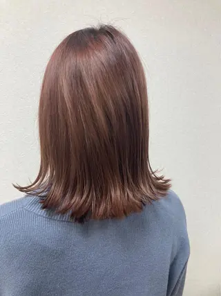 ミディアム カラー ヘアアレンジ like みやびのヘアスタイル