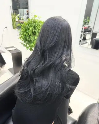 ミディアム カラー 韓国ヘア 店長NEGIのヘアスタイル