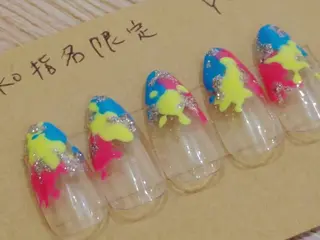 ネイル はあとねいる西新店 yokoのネイルデザイン