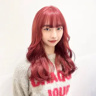 ロング カラー 🩵ブリーチカラー 🐈MIORI🩵のヘアスタイル