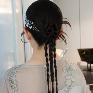 ロング ヘアアレンジ 🌐サトウ リョウ🌐のヘアスタイル