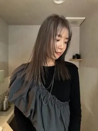 ロング nelke/レイヤー 立川/ブリーチのヘアスタイル
