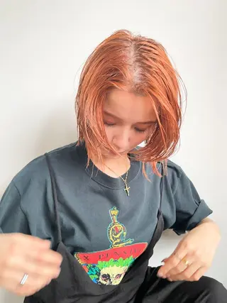 ミディアム カラー CEINE【セーヌ】 三軒茶屋のヘアスタイル