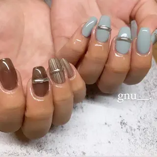 ネイル gnu__. nailのネイルデザイン