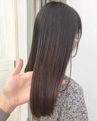 ミディアム カラー ☀️透明感color KURO☀️のヘアスタイル