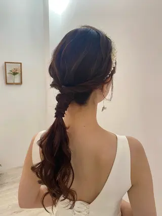 ロング ヘアアレンジ eye.hair　◎ akiのマツエク・マツパデザイン