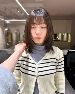 ミディアム 🎀髪質改善🎀 恵比寿/sayuのヘアスタイル