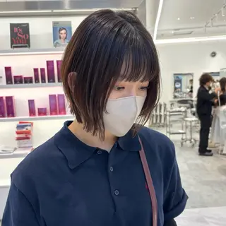 ショート カラー ParveMix 🪽鳥取彩花のヘアスタイル