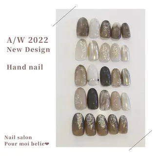 ネイル 【岐阜💅🏻】 オトナ可愛い🤍🪄のネイルデザイン