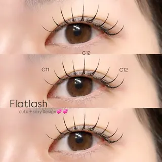 マツエク・マツパ Mell Yuuna ♡パリエク /束感のマツエク・マツパデザイン