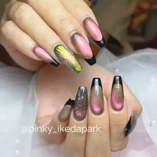 ネイル ピンキー 池田公園店のネイルデザイン