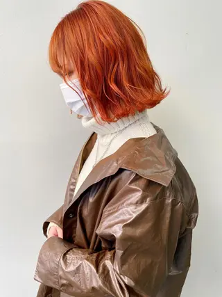 ショート 顔まわり／髪質改 善／白髪ぼかし／中山のヘアスタイル