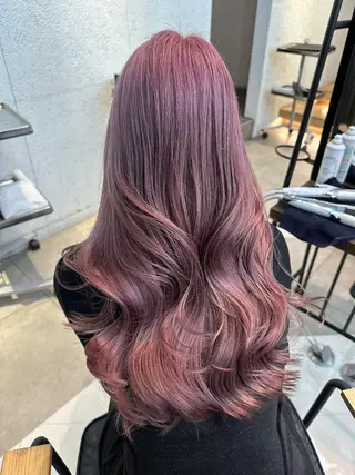 ロング 韓国ヘアメンズ・レデ ィース特化ミクのヘアスタイル