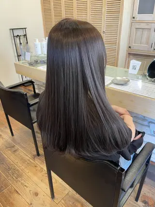 ロング 梶原 真帆のヘアスタイル