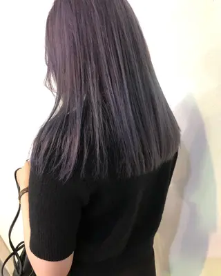 セミロング ダメージレス◎東区/ 艶カラー💫/斉藤拓のヘアスタイル