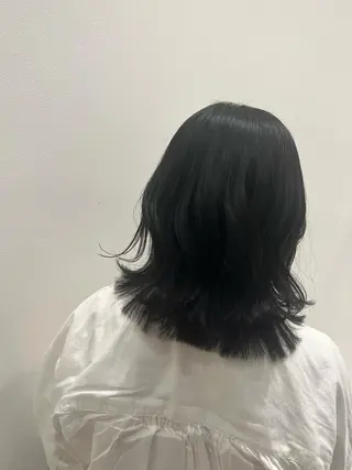 ミディアム パーマ ヘアアレンジ 🌈インナーカラー ‘ショウマ’🌈のヘアスタイル